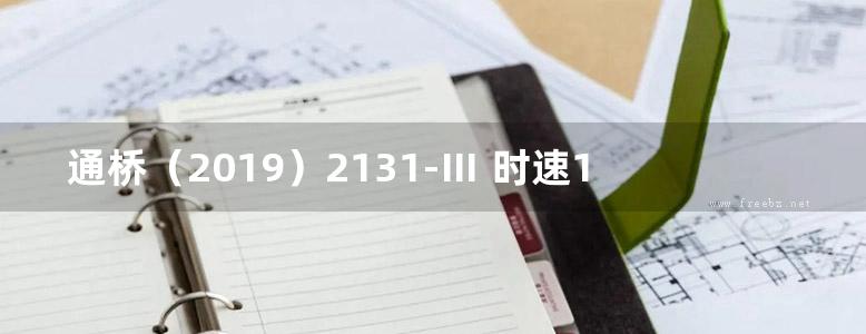 通桥（2019）2131-Ⅲ 时速160公里客货共线铁路 预制有砟轨道后张法预应力混凝土简支箱梁（单线） 铁路工程建设通用参考图